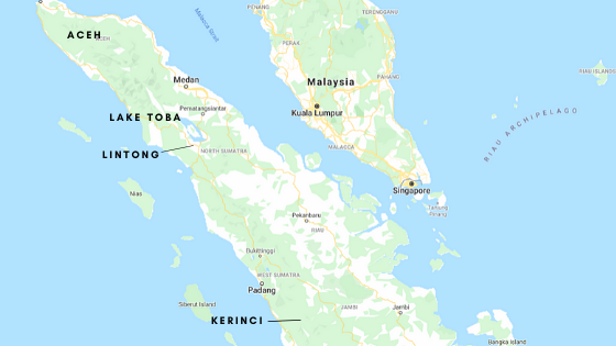 Sumatra map